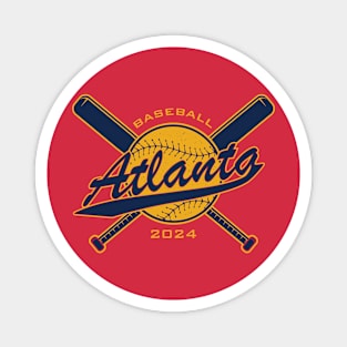 Braves 2024 Magnet